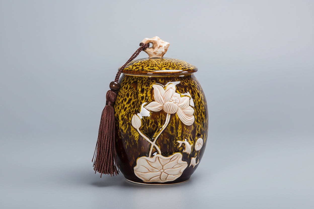 Eastern Floral Tribute Pet Urn Itopia - Pets Aftercare