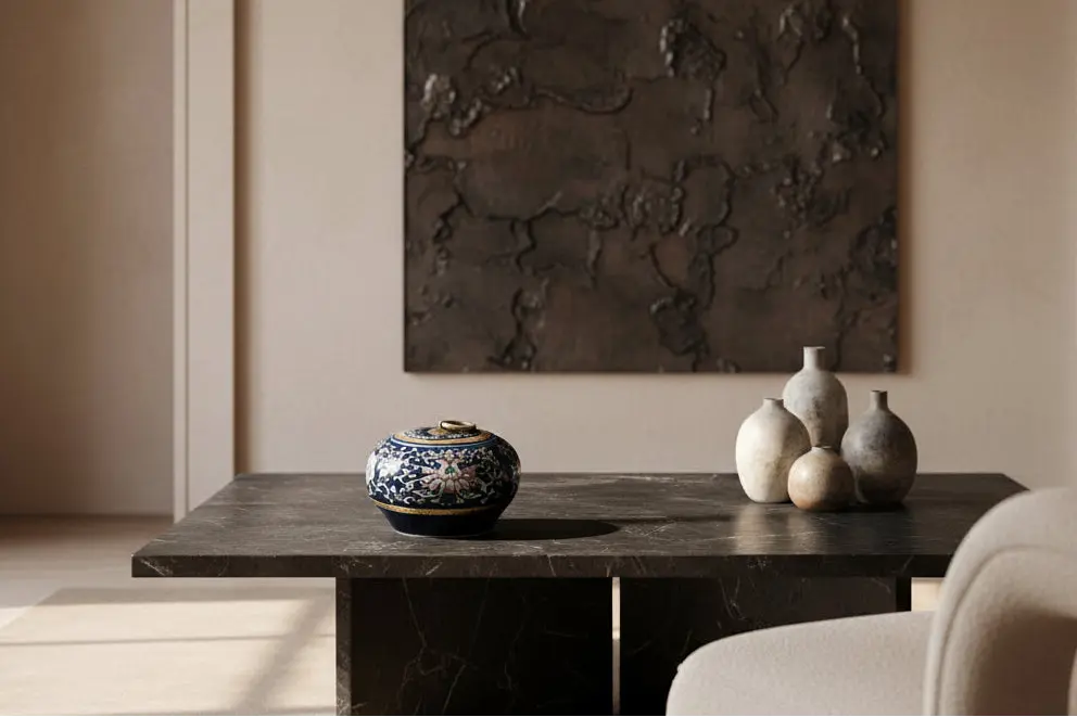 Eastern Mystic Ceramic Pet Urn Itopia - Pets Aftercare