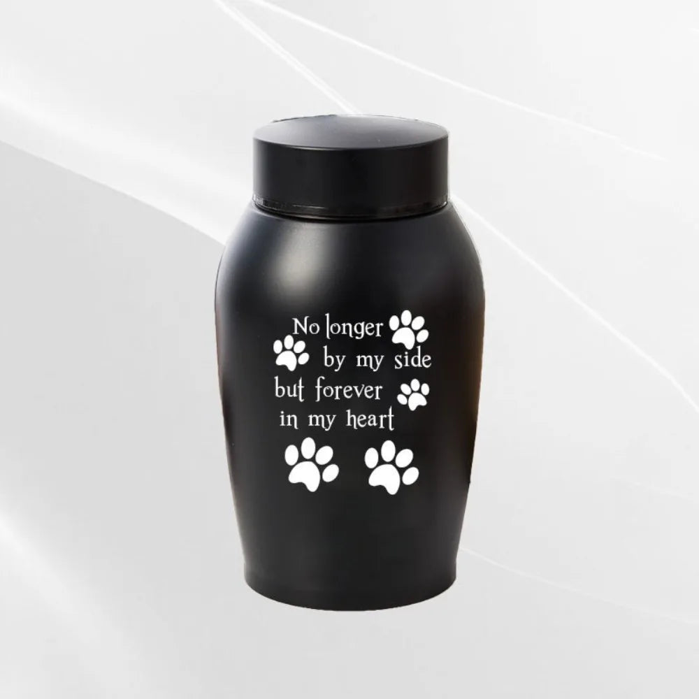 Simplistic Symbol Designed Metal Urn (Medium Size) Itopia - Pets Aftercare