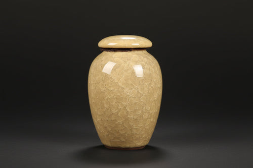 Ceramic Minimalistic Pet Urn Medium Size Itopia - Pets Aftercare