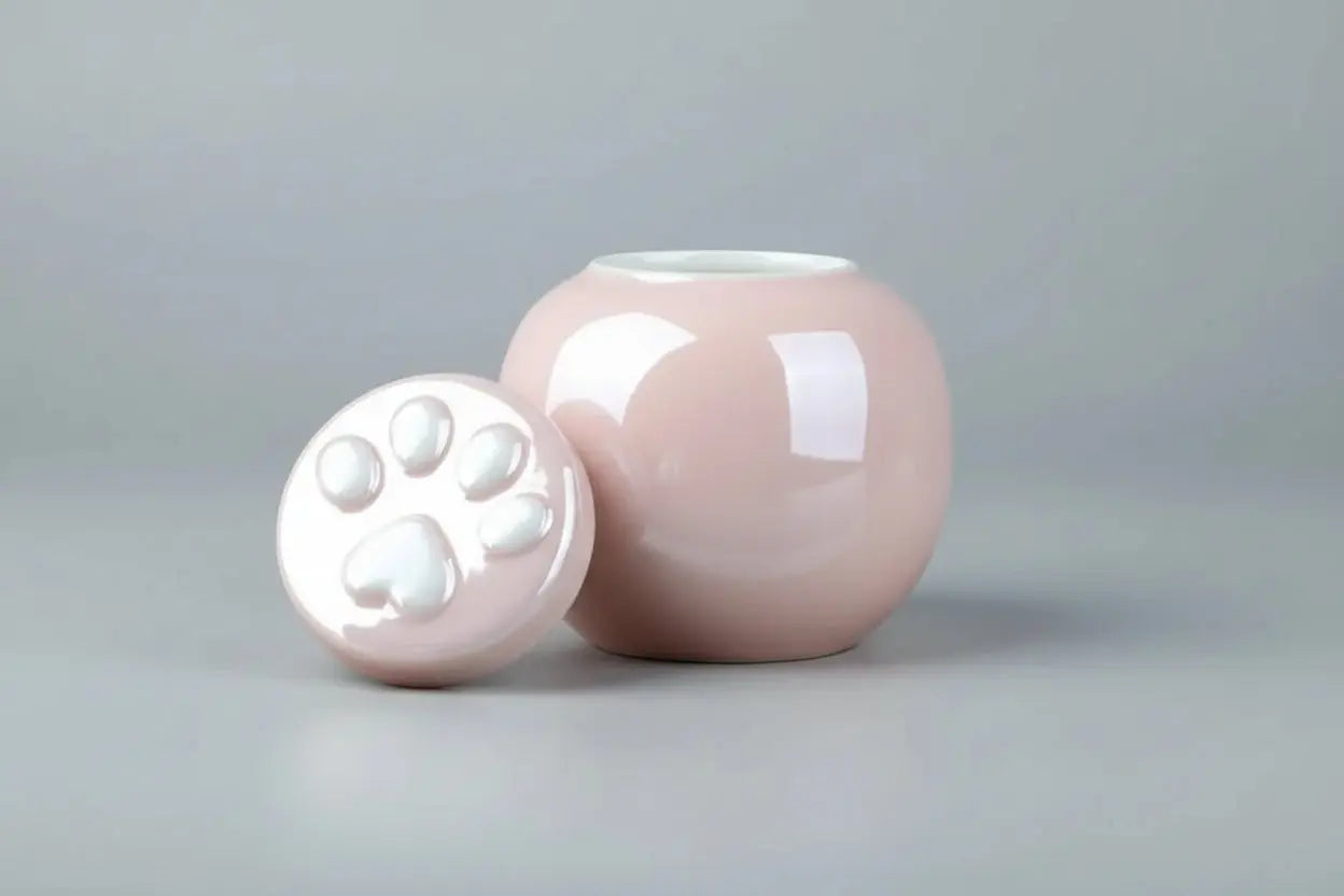Pink Paw Pet Urn ( Dogs and Cats) Itopia - Pets Aftercare