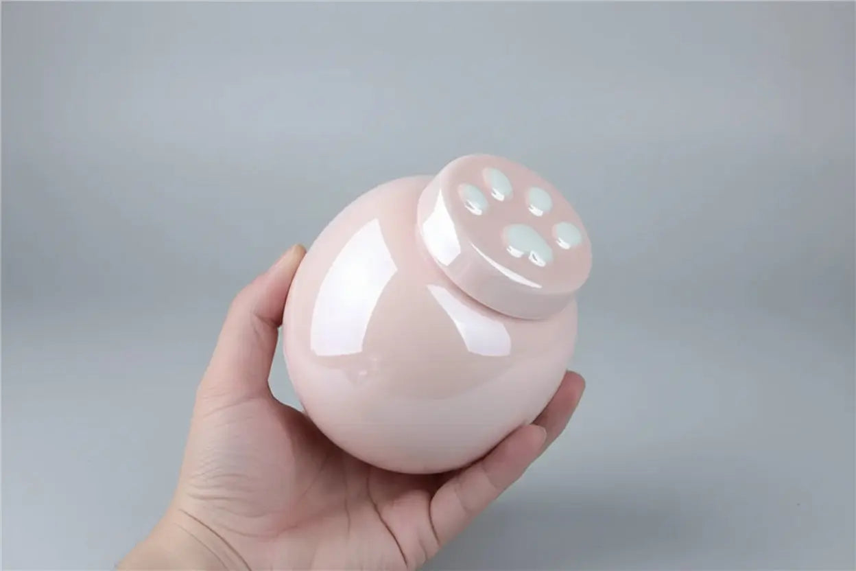 Pink Paw Pet Urn ( Dogs and Cats) Itopia - Pets Aftercare