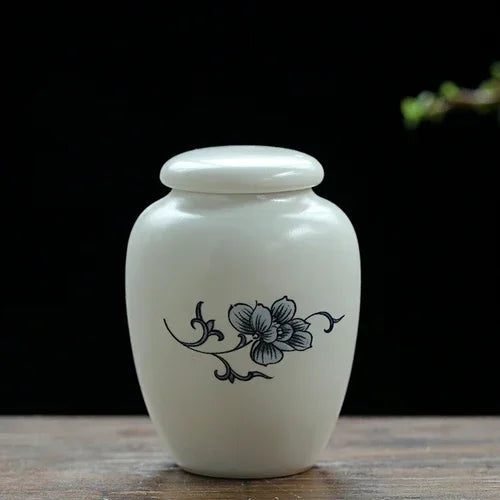 Delicate Waterpainting Style Pet Urn Small Itopia - Pets Aftercare