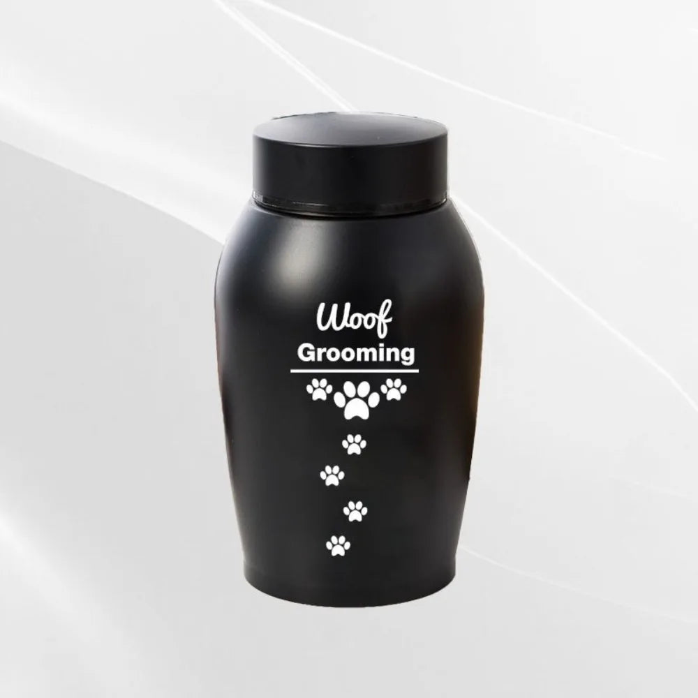 Simplistic Symbol Designed Metal Urn (Medium Size) Itopia - Pets Aftercare