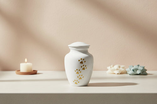 Ceramic Paw Memorial Pet Urn(Large Size) Itopia - Pets Aftercare